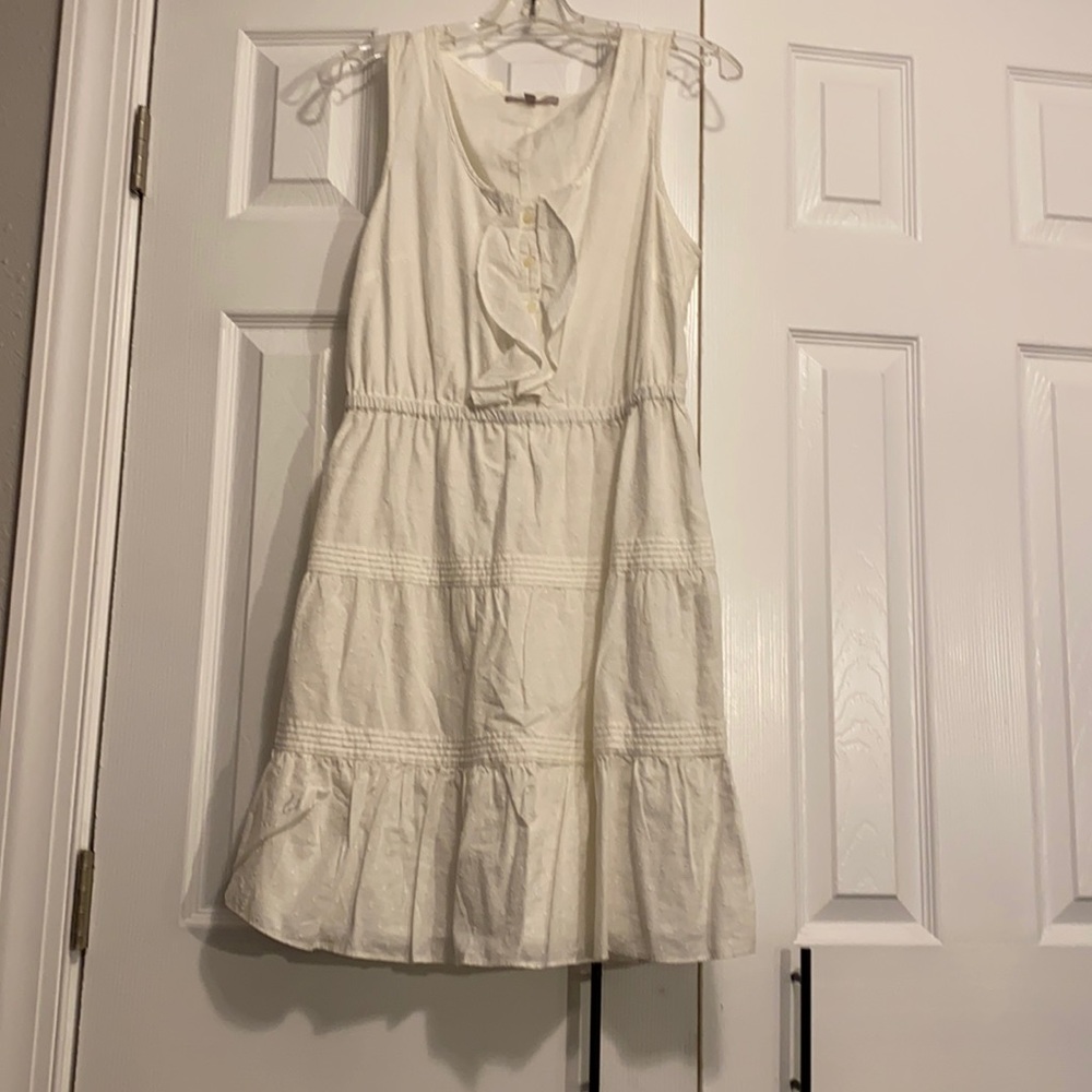 NWT Gap White Sleeveless Dress